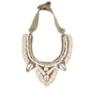 TWINE AND TWIG COWRIE COLLAR NECKLACE | EDITION 20